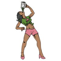 Drink Up Woman